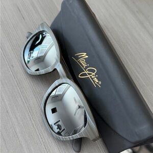 Maui Jim Black and Gray Sunglasses